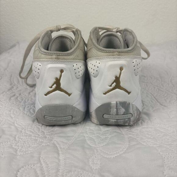 Air Jordan Zion 2 TB White Metallic Gold DQ7688-170 Men’s Basketball Shoes 10.5 main image 4